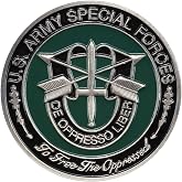 Collectible Coins United States Army Special Force Souvenir Military Honor Medals to Free The Oppressed Gruduated Gifts Collection Q0051