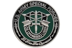 YVHUSK Collectible Coins United States Army Special Force Souvenir Military Honor Medals to Free The Oppressed Gruduated Gifts Collection Q0051