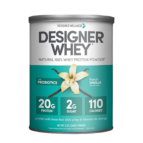 Designer Wellness, Designer Whey, Natural Whey Protein Powder with ...