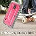 Galaxy S5 Active Case, SUPCASE Unicorn Beetle PRO Series Full-body Hybrid Case with Screen Protector(SM-G870A Water and Shock Resistant Version Smartphone), Pink/Gray Dual Layer + Impact Resistant