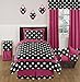 Sweet Jojo Designs Hot Dot Modern Window Valance