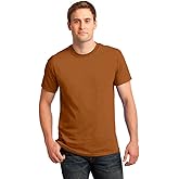 Gildan Mens Ultra Cotton 100% Cotton T-Shirt, Large, Texas Orange