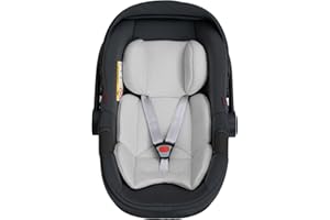 Kaseeous Infant Car Seat Insert, Thickened Carseat Head Support for Newborn, Breathable Baby Car Seat Cushion with Sponge Filled, Universal Preemie Car Seat Insert for Stroller, Swing, Bouncer