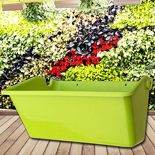 Hainice Hänge-tröge, Wandbehang Blumentopf Pflanzen Container Dreidimensionales Vertikal Pflanzkasten Für Garten Balkon… – Bild 3