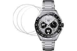 Oshmirian 3 Pack Screen Protector for TAG Heuer Connected Calibre E5 45MM – 9H Tempered Glass Film,Anti-Scratch,Anti-Fingerpr