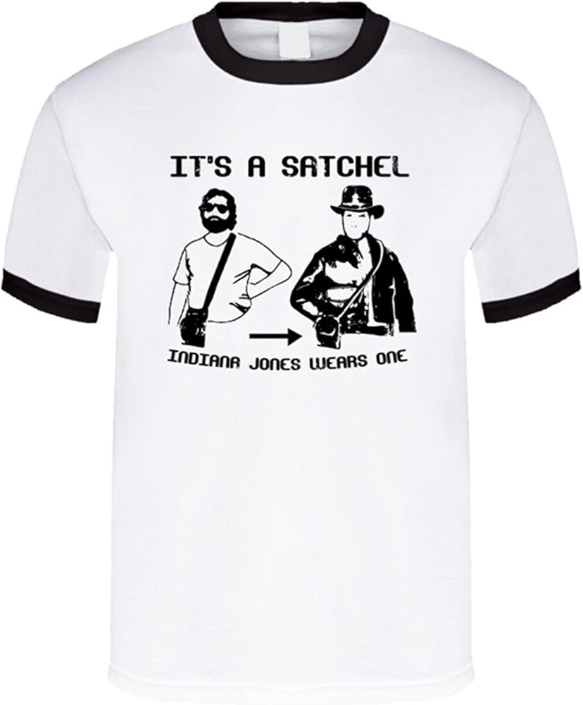 Jdhfrk Alan Satchel Funny Hangover Movie T Shirt Minaze