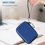 ProCase External Hard Drive Case 2.5 inch Navy Holds 2 Drives view 5