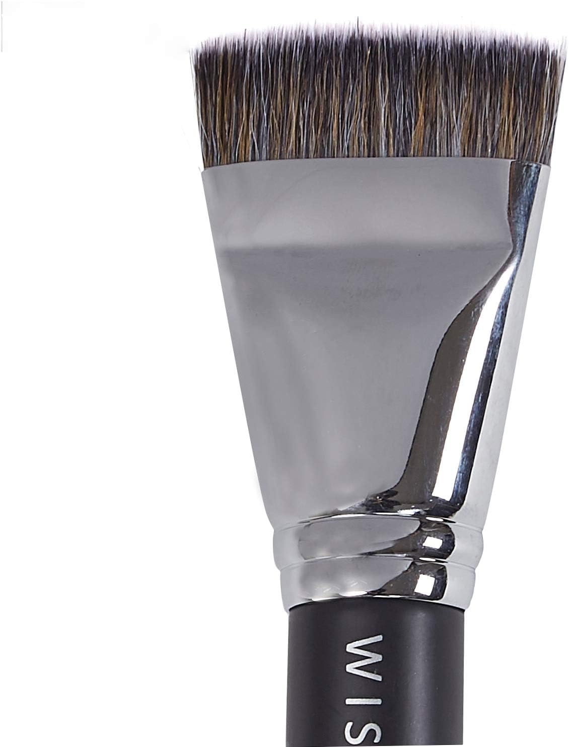 WISESHE Cruelty-Free Pro Flat Top Contour Makeup Brush with Brush Guard
