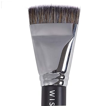 WISESHE Pro Flat Top Contour Makeup Brush Cruelty-Free with Brush Guard