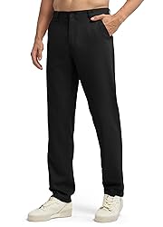 Willit Men's Linen Pants Casual Linen Dress Pants