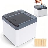 Leopacat Toothpick Dispenser, Sensor Toothpick Dispenser Hands-Free Pops Up | Induction Infrared Dispenser Holder Automatically Electric Machine for Restaurant Sensor Home Office Intelligent Smart Pop