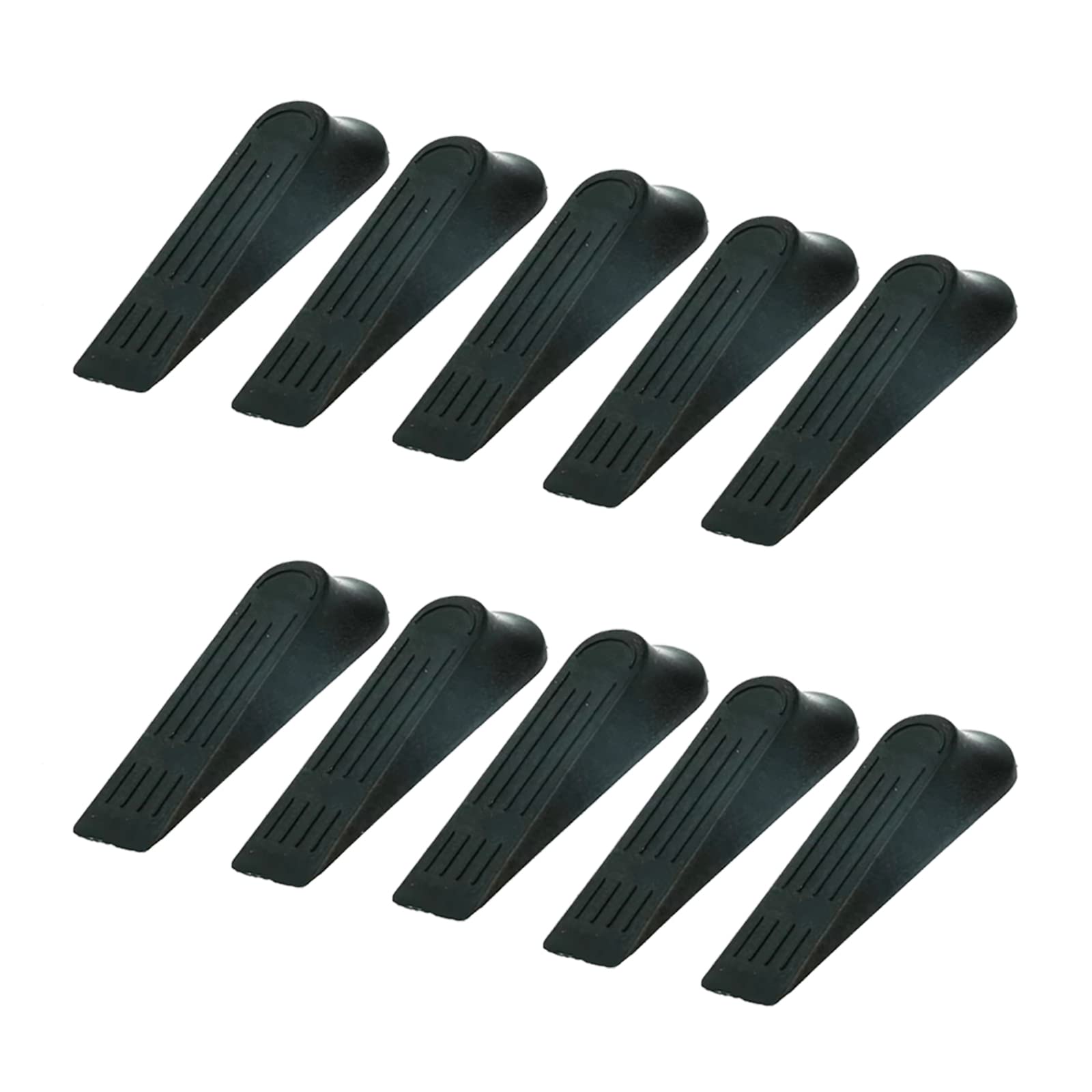 10 Pcs Door Stop Wedge Anti-Slip Door Wedges Plastic Door Stop Wedge Into Non-Slip Door Block for Home Office