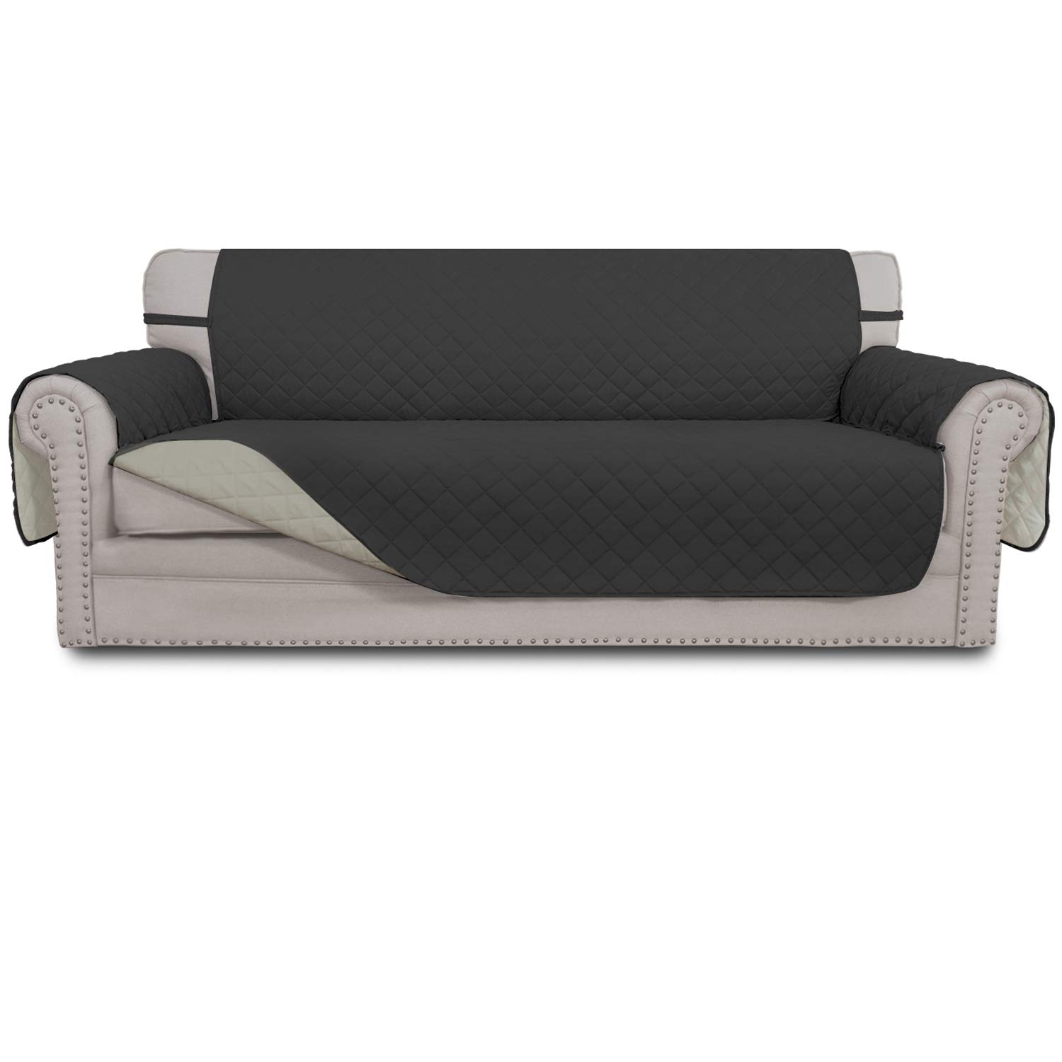 Easy-Going Reversible Couch Cover for 3 Cushion