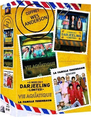 Wes Anderson - Coffret 3 Dvd - Edition Limitée