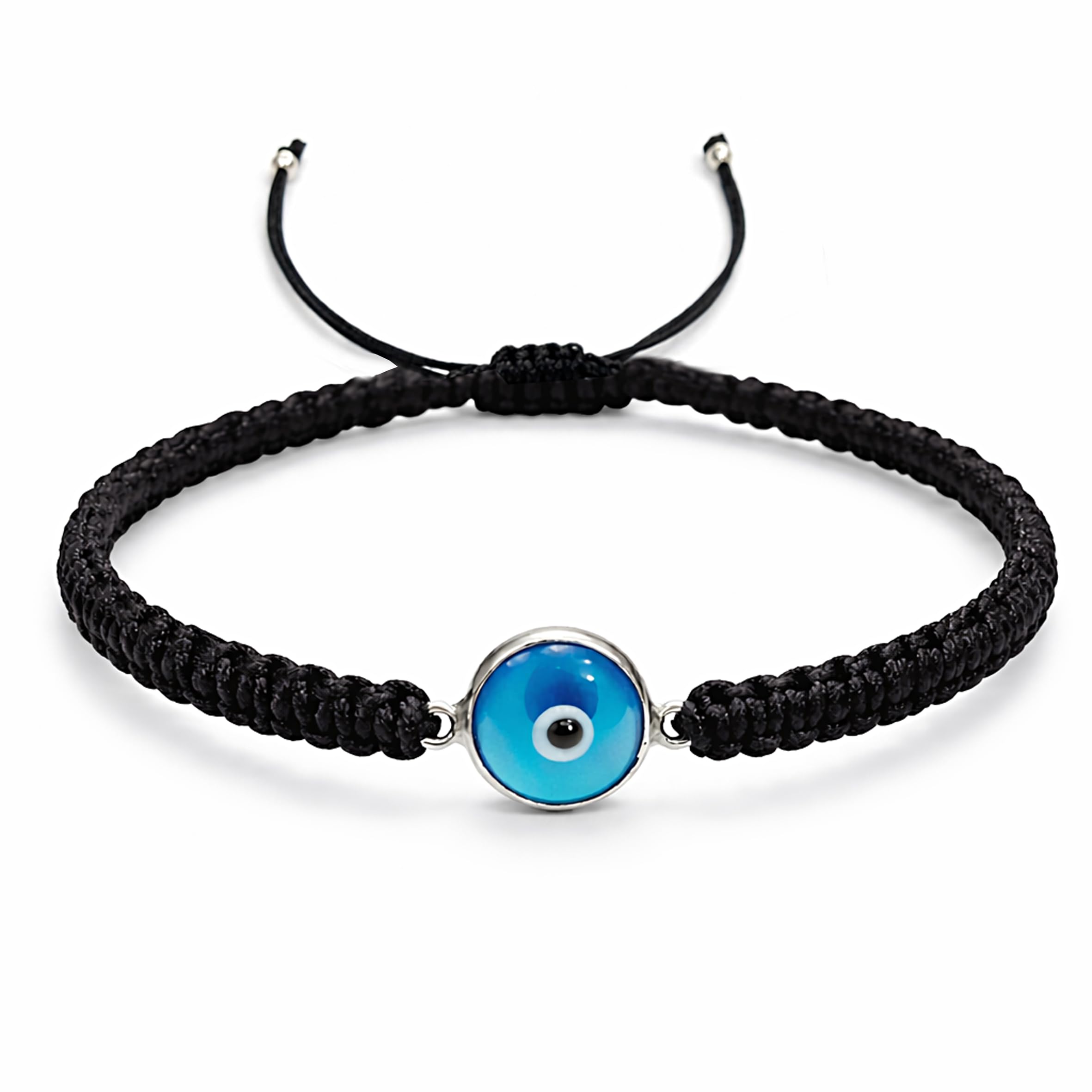 MYSTIC JEWELS by Dalia - Classic Turkish Eye Good Luck Bracelet Black