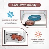 NEWGO Cooling Eye Mask Hot Cold Therapy Reusable for Puffy Eyes view 7