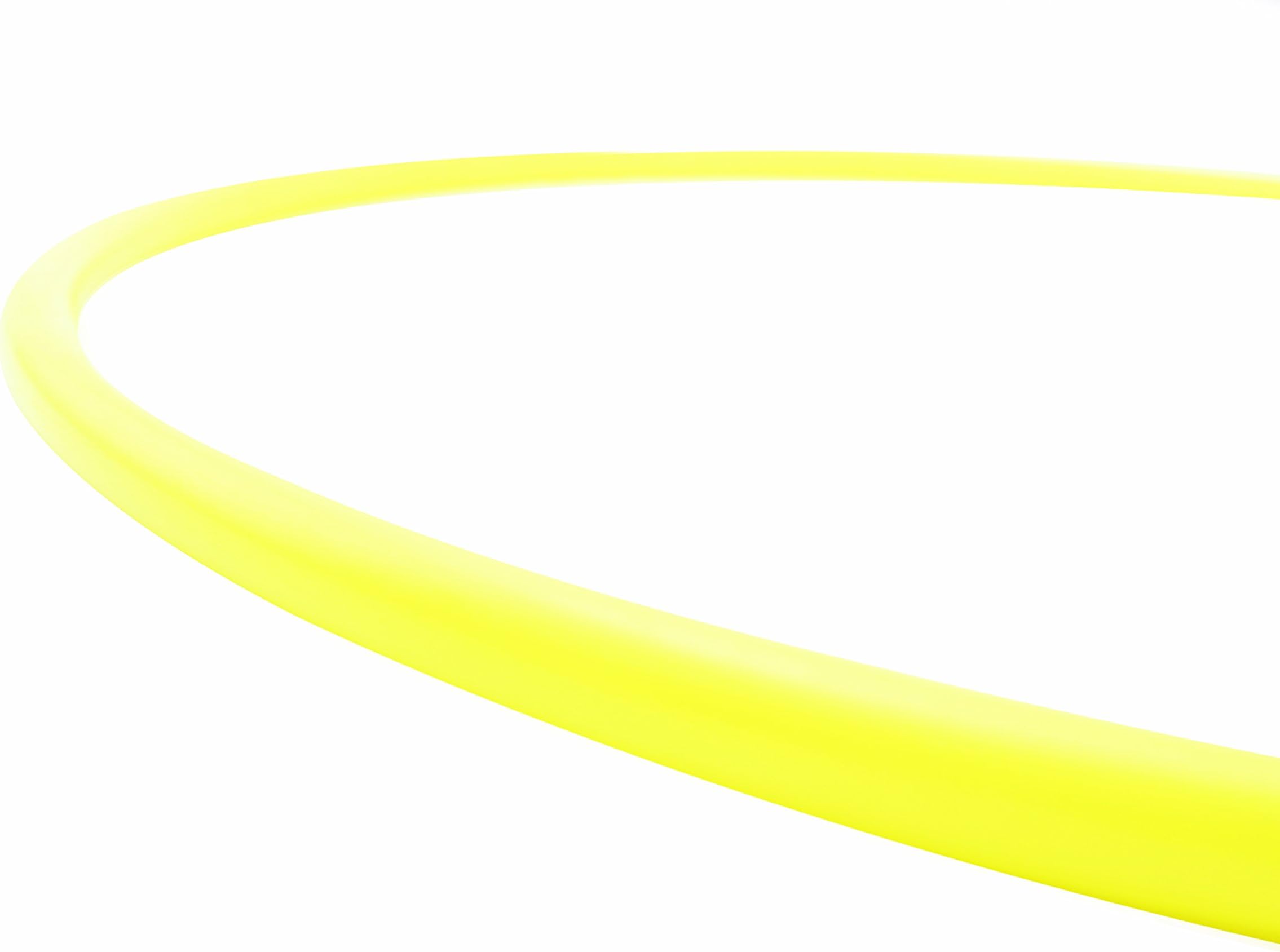 The Spinsterz Colored Polypro Hula Hoop, So Many Colors to Choose from! (UV Yellow, 34" x 3/4" OD (Beginner - Intermediate))