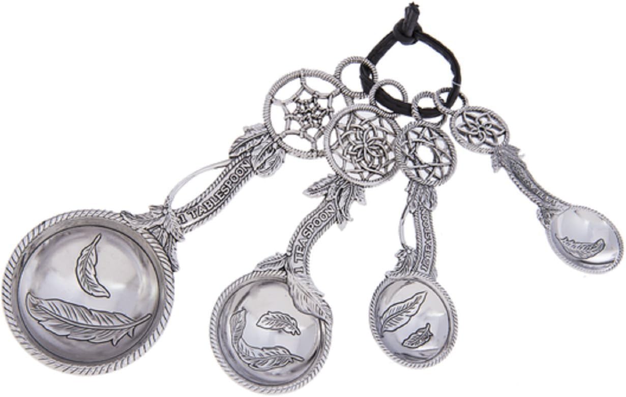 Amazon Com Ganz Measuring Spoons Dreamcatchers Set Of 4 Home