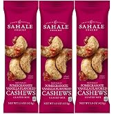 Sahale Snacks Pomegranate Vanilla Flavored Cashews Glazed Mix, 1.5 Ounces (Pack of 3)3