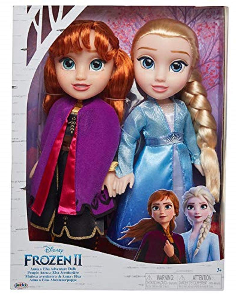 anna and elsa interactive dolls