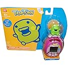 Tamagotchi Tamatown Pink and Green Tama-go with Kuchipatchi Gotchi Figure Charm