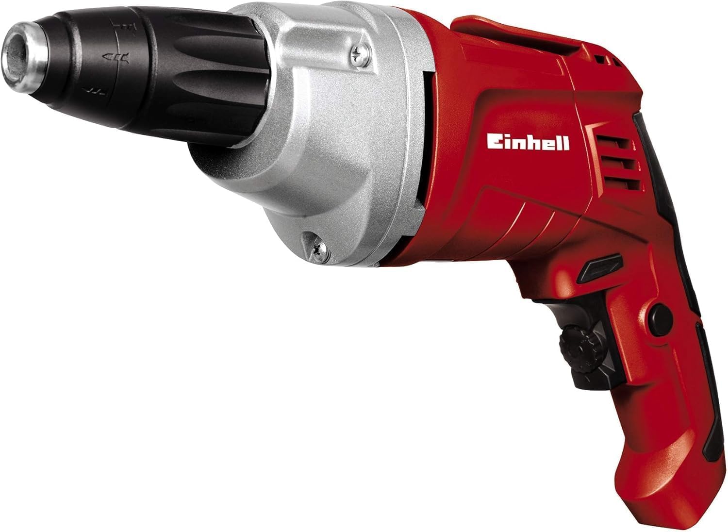 Einhell TH-DY 500 E Drywall Screwdriver | 500W, Speed Control, Automatic Start-Stop Drive, Depth Stop, 1/4" Tool Holder | Lightweight Electric Screwdriver For Plasterboard, Chipboard