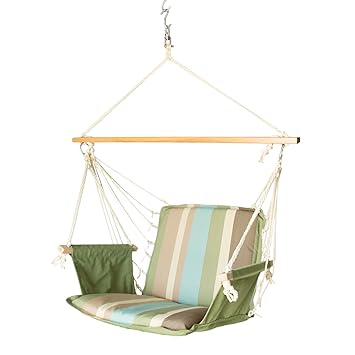 Slack Jack Safari Fabric Swing (Green, Blue and Brown)