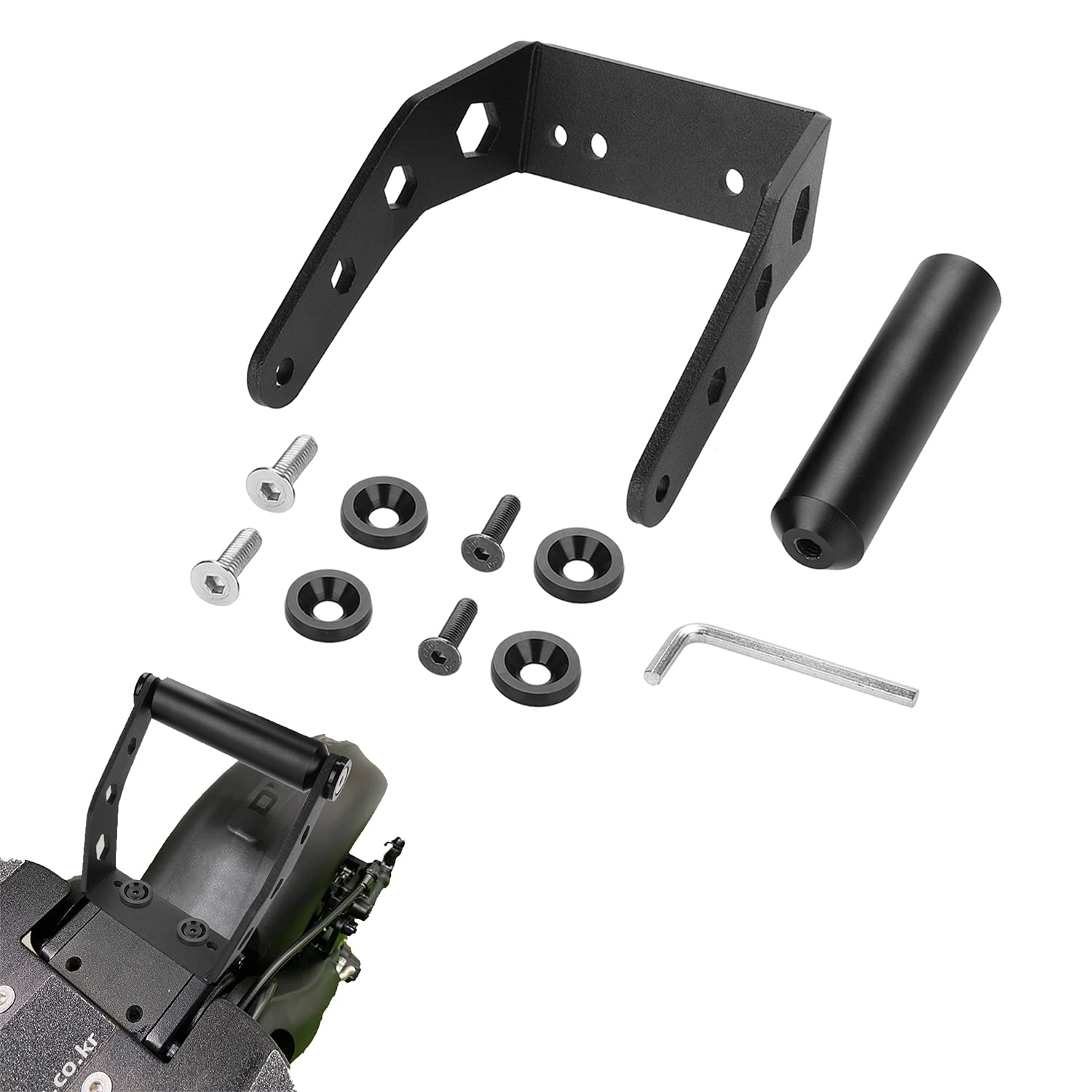 MotuTech Carry Handle for Dualtron 1 2 3 Thunder Eagel Ultra Accessories Foldable Scooter Electric Modification (Black)