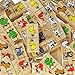 inTemenos Picture Dominoes for Preschool - Dominos for Kids - Wooden Domino Game Funny Animals 28 pcs