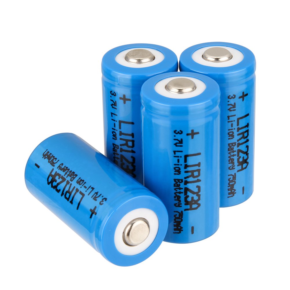 Bingogous Rcr123a Rechargeable Battery 3 7v 750mah Lithium Ion Batteries With Ptc Protection Leak Resistant Cr123a Batteries Fit For Arlo Vmc3030 3230 3330 3430 3530 Security 4 Pack On Galleon Philippines