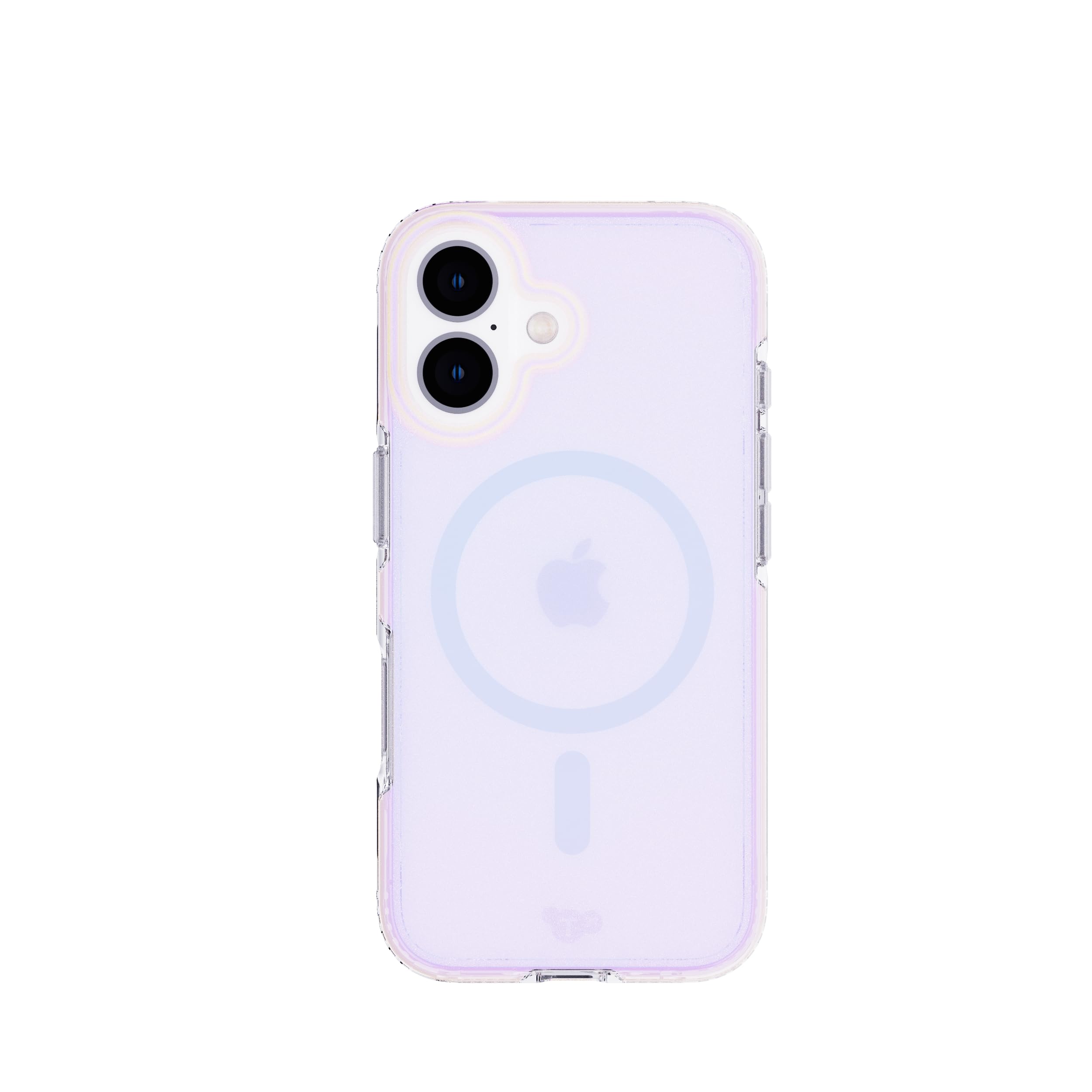 Tech21 EvoArt for iPhone 16 Compatible with MagSafe - Impact Protection Case - in Holographic Purple