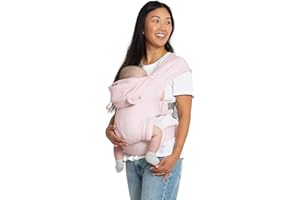 babyGap by Delta Children Legacy 3-in-1 Baby Carrier – Newborn to Toddler (Holds 7.5 to 25 lbs.), Face-in and Face-Out Baby Carrier Wrap with Lumbar Support, Ergonomic, Blush