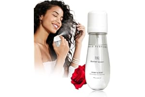 BONNET QUEEN Hair Perfume for Women, Long-Lasting Lightweight Hair Mist to Refresh Braids, Wigs & Curls, Honey & Rose Scent, 