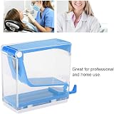 Agatige Dental Cotton Roll Holder Dispenser Organizer with Nonslip Base Blue view 2