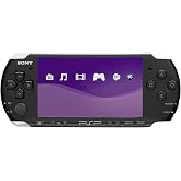 Sony Playstation Portable PSP 3000 Series Handheld Gaming Console System (Black) (Renewed)