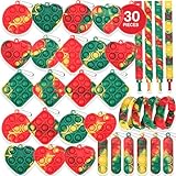 Christmas Party Favors, 30 Pcs Pop Fidget Toys