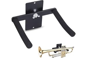 KishYa Trumpet Stand, Trumpet Wall Mount ,Adjustable Trumpet Holder for all Trumpets Including Piccolo and Pocket Trumpet