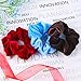 Aneco Scrunchies Elastic Scrunchy Hair Bobbles Elastics Hair Ties Bands Hair Accessories (Velvet 20 colors)