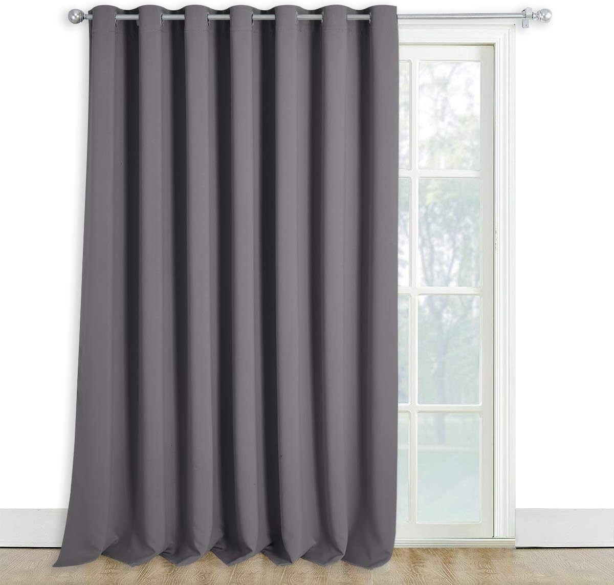NICETOWN Indoor Thermal Insulated Curtain Wide UV Ray Blocking Eyelet