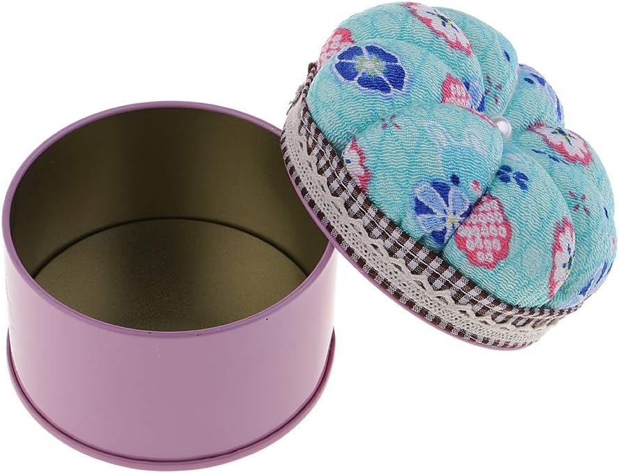 perfk Kürbis Form Nadelkissen Stecknadel Kissen Nadel Aufbewahrung Kissen Nähkästchen Nähzubehör - Zufällig 2