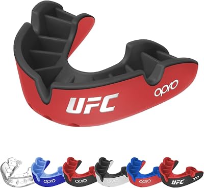 OPRO Silver Level Mouthguard Essential Fit Gum Shield Adult Kids