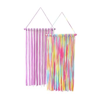 Purplr Rainbow 2 Pack Junejour 30 Girls Hair Bow Holder