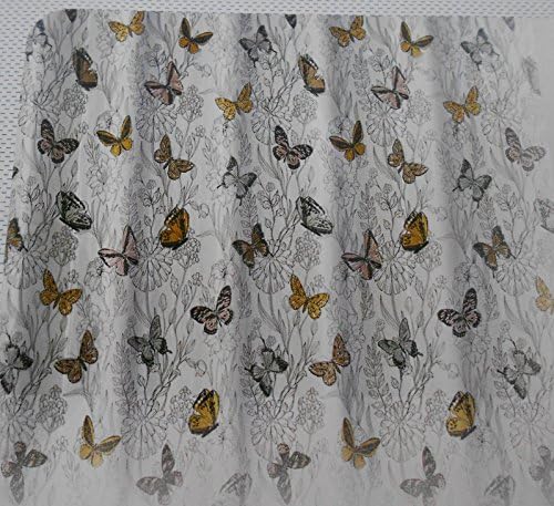 Splash Butterfly Peva Shower Curtain