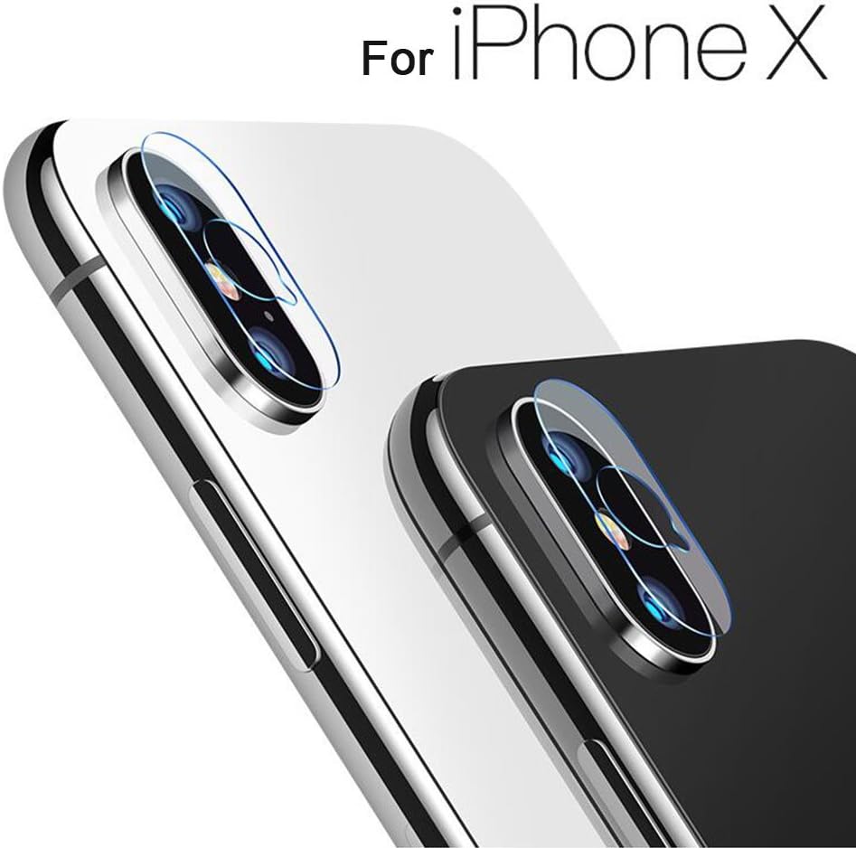 9H Nano Flexible Glass Back Camera Lens Screen Protector For iphone X.(perfect improved version)