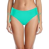Tempt Me Women Bikini Bottoms Side Tie Adjustable Bathing Suit Swimsuit Full Coverage Swim Bottom
