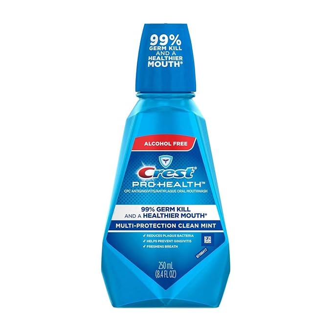 Crest Pro health mouthwash 250ml Cool mint (037000449805)
