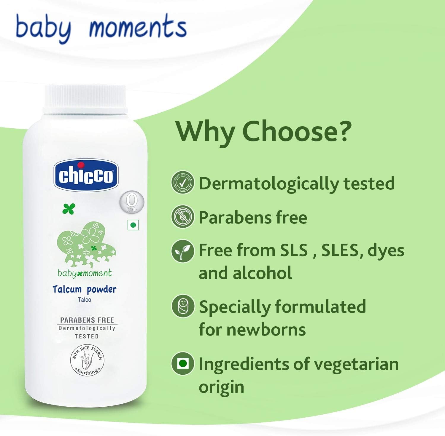 chicco baby powder