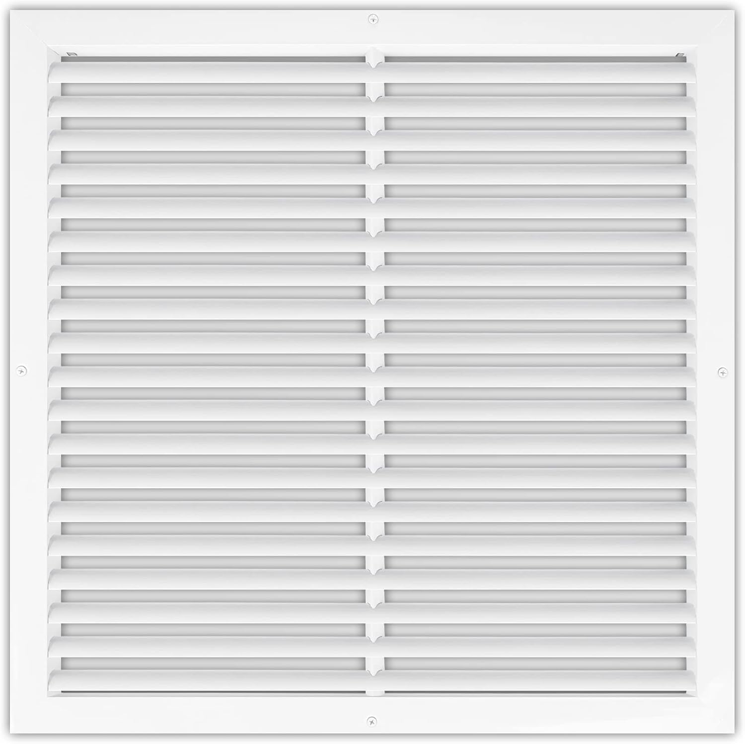 Registers, Grilles & Vents - Air 360 Vent Cover Return Air Grille – 20 x 20 Inch Transfer Grille AC Vent Cover – Durable Rustproof Aluminum Design – Optimal Air Flow – Low Noise Wall Vent for Residential, Industrial Use