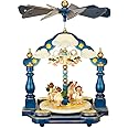 1-tier Pyramid German Christmas Angel Orchestra - 35 x 25cm / 14 x 10inch - Hubrig Volkskunst