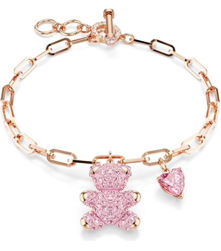 Amazon.com: Swarovski Millenia Bracelet, Pink Octagon-Cut Crystals